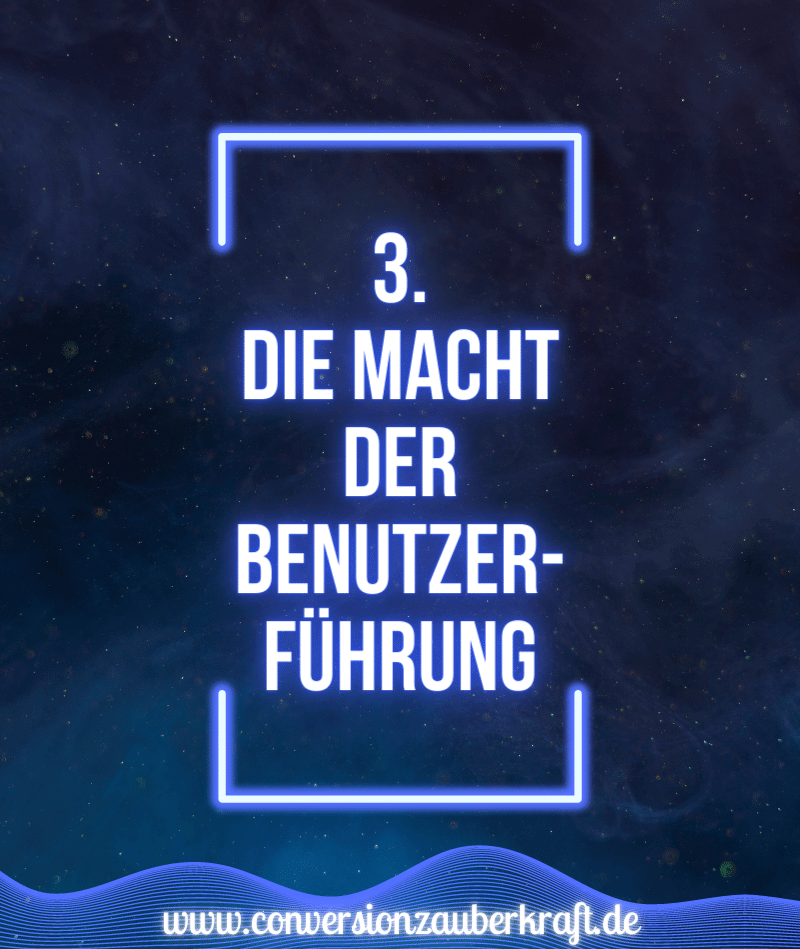 Die Macht der Benutzerführung Die Macht der Benutzerführung