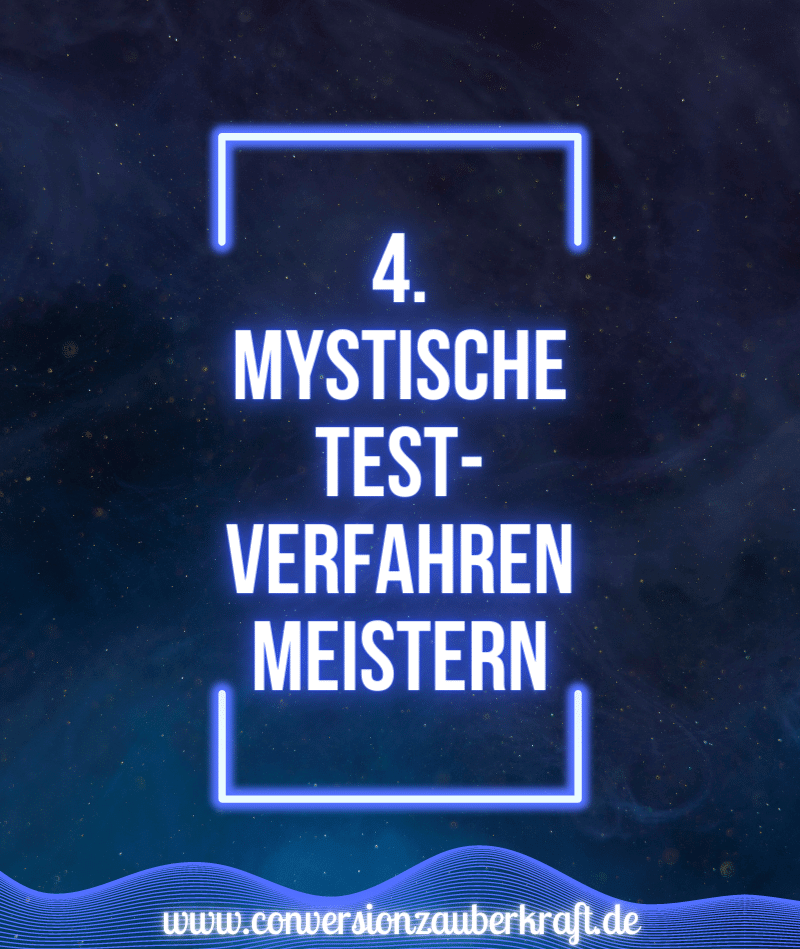 Mystische Testverfahren meistern Mystische Testverfahren meistern